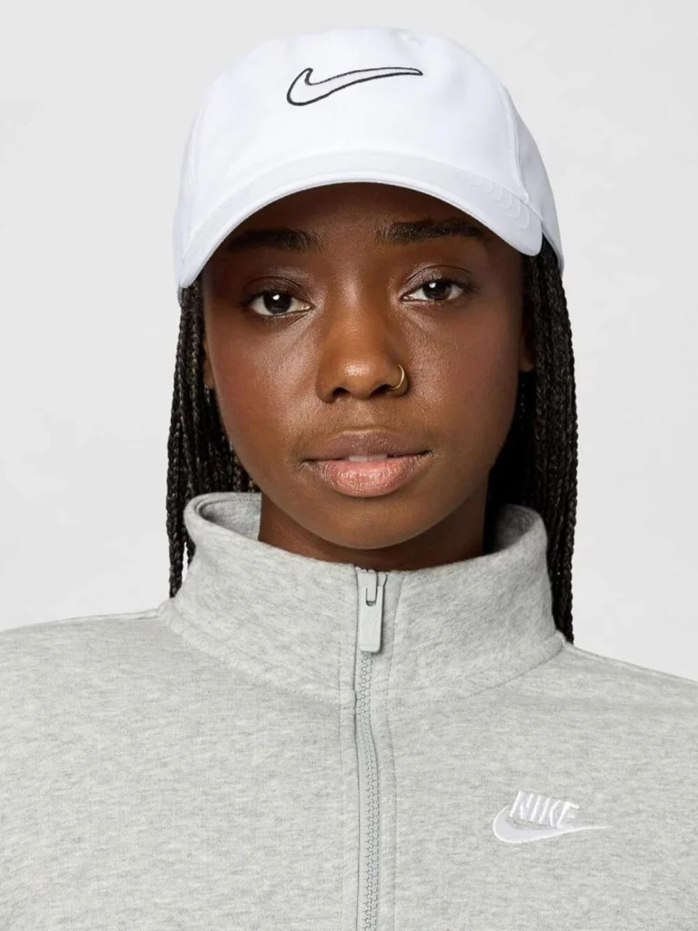 Unisex Adjustable Swoosh Cap | Stylish Hat for Men & Women | Casual Wear